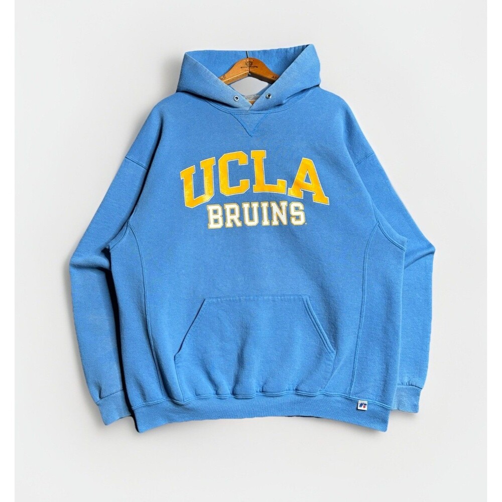 Vintage UCLA Bruins Russel Athletic Hoodie Sweatshirt Pullover Mens XL College